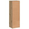 vidaXL raamatukapp Artisan Oak 36x30x114 cm Engineered Wood
