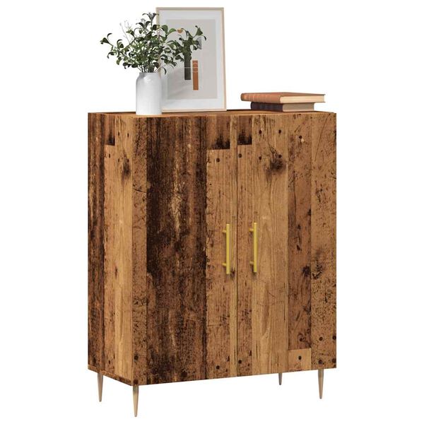 vidaXL puhvetkapp Vana puit 69,5x34x90 cm Engineered Wood