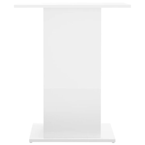 vidaXL akvaariumi alus, k&otilde;rgl&auml;ikega valge, 60,5x36x72,5 cm, tehispuit