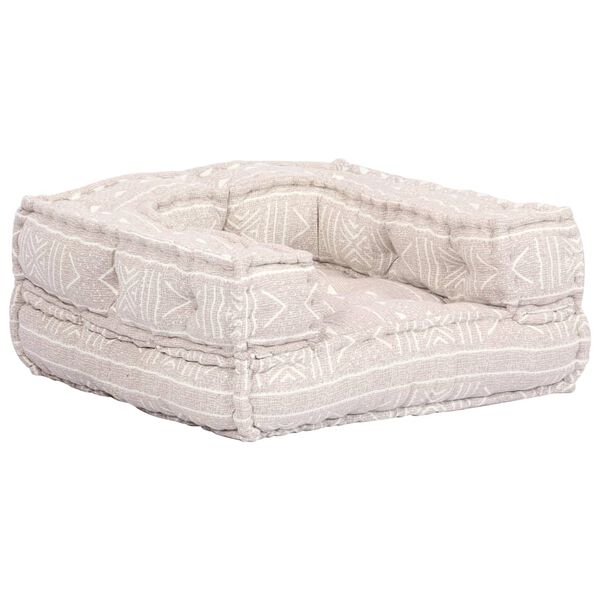 vidaXL modulaarne tumba, beež, kangas