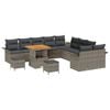 vidaXL Aia Diivanikomplekt padjaga ladustamisega 13 pcs Hall