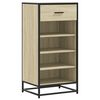 vidaXL jalatsiriiul Sonoma tamm 48x38x97,5 cm ehituspuit