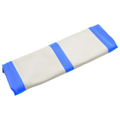 vidaXL täispumbatav võimlemismatt pumbaga 60x100x20 cm PVC sinine