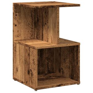 vidaXL &ouml;&ouml;kapp Old Wood 35x35x55 cm Engineered Wood