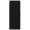 vidaXL seinakapp, must, 69,5 x 34 x 90 cm