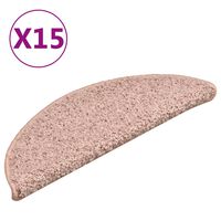 vidaXL trepivaibad 15 tk, roosa, 56 x 17 x 3 cm