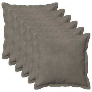 vidaXL Padi padjaga HOUTEN 6 tk Helehall Samet