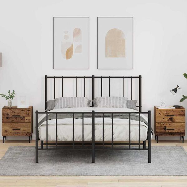 vidaXL &Ouml;&ouml;lambi kapp 2 pcs Vana puit 40 x 35 x 47,5 cm Tehispuit