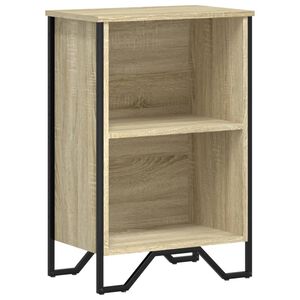 vidaXL raamatualus, Sonoma tamm, 50x31x74,5 cm, tehispuit