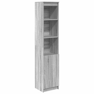 vidaXL Highboard Hall Sonoma 37,5x35x180 cm Engineered Wood