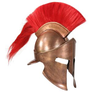 vidaXL Kreeka kiivri j&auml;ljend LARP, vask, teras