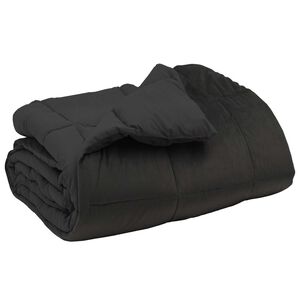 vidaXL Talve tek Rapistatud Antratsiit 240 x 260 cm Mikrokiud
