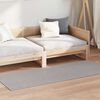vidaXL Alavaibad Ristk&uuml;lik LUGO Kreem ja Taupe 200 x 80 cm Pol&uuml;ester