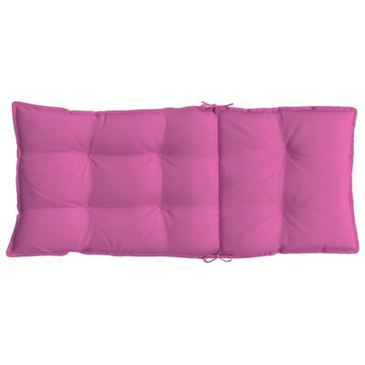 vidaXL kõrge seljatoega toolipadjad 4 tk, roosa, oxford kangas