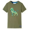 Laste T-s&auml;rk, khaki, 140