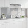 vidaXL Kögi Splashback 2 pcs Helehall 100 x 60 cm karastatud klaas