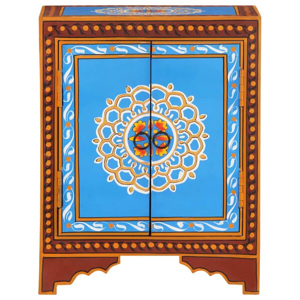 vidaXL k&auml;sitsi v&auml;rvitud &ouml;&ouml;kapp 40 x 30 x 50 cm mangopuit