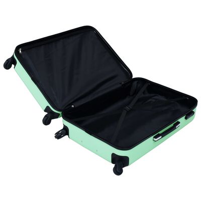 vidaXL kõvakattega kohver, mündiroheline, ABS
