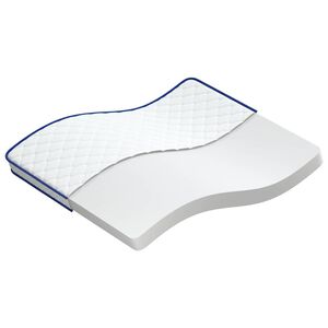 vidaXL Madrats vidaXL Madrats Pehme Valge 200 x 160 x 17 cm PU Vaht