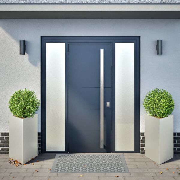 vidaXL aia taimekastid 2 tk, kolmnurk, 50x43x75 cm, roostevaba teras