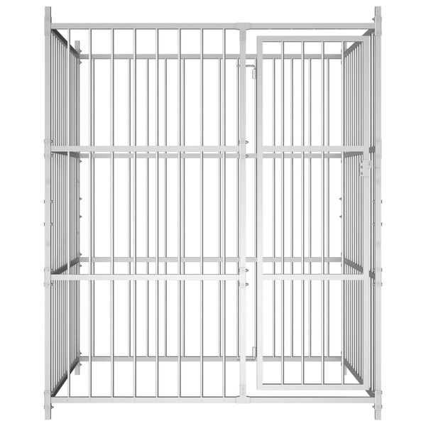 vidaXL koeraaed 150 x 150 x 185 cm