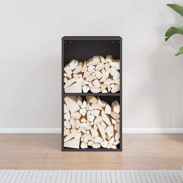 vidaXL k&uuml;ttepuude rest, must, 40x30x75 cm, k&uuml;lmvaltsitud teras