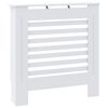 vidaXL MDF radiaatorikate, valge, 78 cm