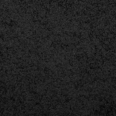 vidaXL kõrge narmaga Shaggy vaip, must, Ø 80 cm