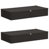 vidaXL Salvestuskarp 2 pcs Antratsiit 100 x 50 x 18 cm