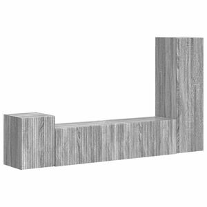 vidaXL Telerikapi komplekt 4 pcs Hall Sonoma Tehispuit