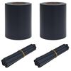 vidaXL Aia Privaatsuse Ekraanid 2 pcs Tumehall 35 x 0,19 m PVC
