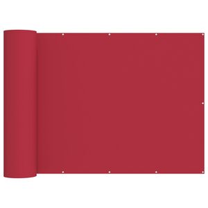 vidaXL Baldahhiin 200 x 800 cm PU kaitsega kangas Punane