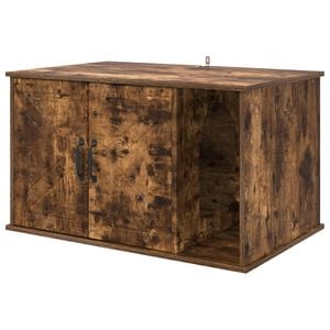 vidaXL Kassi Maja Suitsutatud tamm 85 x 55 x 50,5 cm Tehispuit