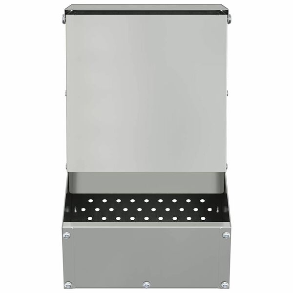 vidaXL K&uuml;&uuml;liku s&ouml;&ouml;tja H&otilde;bedane 17,5 x 26 x 28,5 cm Tsinkteras