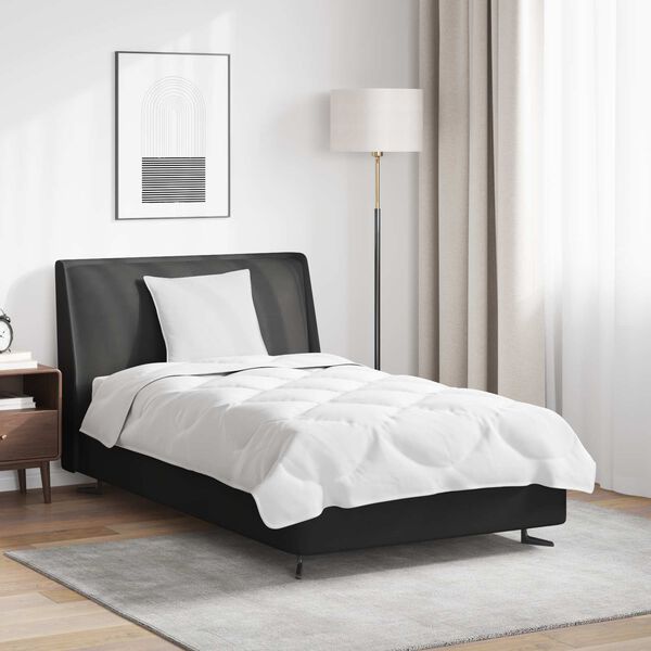 vidaXL Teki komplekt padjaga 2 pcs Valge Mikrofiiber