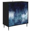 vidaXL K&otilde;ide RAALTE Must tamm 69 x 33 x 76 cm Tehispuit