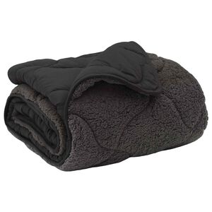 vidaXL T&auml;ispika aasta tekk Rapistatud Antratsiit 140 x 220 cm