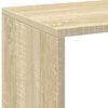 vidaXL ruumijagaja/raamatukapp, Sonoma tamm 69,5x29x137,5 cm tehispuit