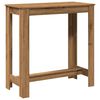 vidaXL baarilaud, k&auml;sit&ouml;&ouml;tamm, 102 x 50 x 103,5 cm, tehispuit