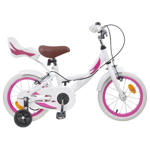 vidaXL Laste Bike 12 Tolli 2-4 aastat vana Valge
