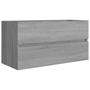 vidaXL valamukapp, hall Sonoma tamm, 90 x 38,5 x 45 cm, tehispuit