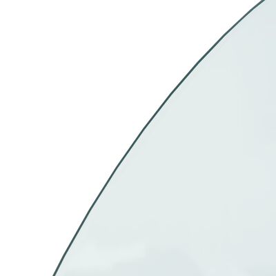 vidaXL kamina klaasplaat, poolümar, 1200x600 mm