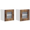 vidaXL N&otilde;udepesumasina paneel Kalmar 2 pcs Vana puit 40 x 31 x 40 cm