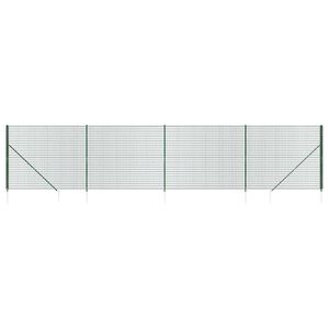 vidaXL traataed vaiadega, roheline, 1,4 x 10 m