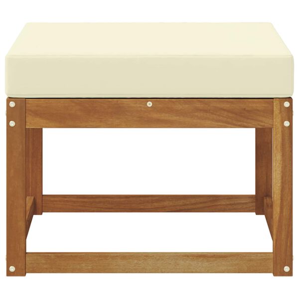 vidaXL V&auml;li jalatoed Tugev akatsiapuu Neutraalne