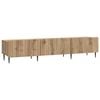 vidaXL Telerikapp sahtliga Artisan tamm 147 x 34,5 x 32 cm Tehispuit