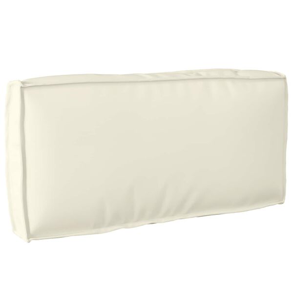 vidaXL Kaubaaluse seljatoepadi cream 80 x 40 x 12 cm Oxfordi kangas
