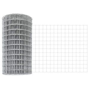 vidaXL Euroopa aed 0,6 x 10 m PVC-kaetud raud