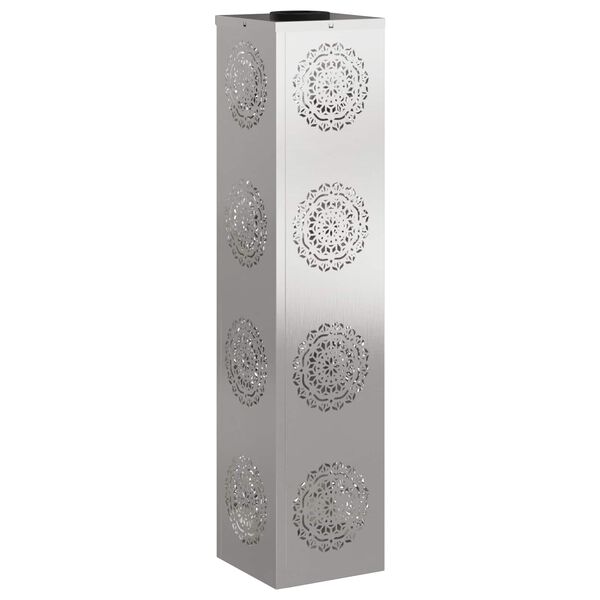 vidaXL P&auml;ikese LED k&auml;igutee tuli 2 pcs H&otilde;bedane Roostevaba teras