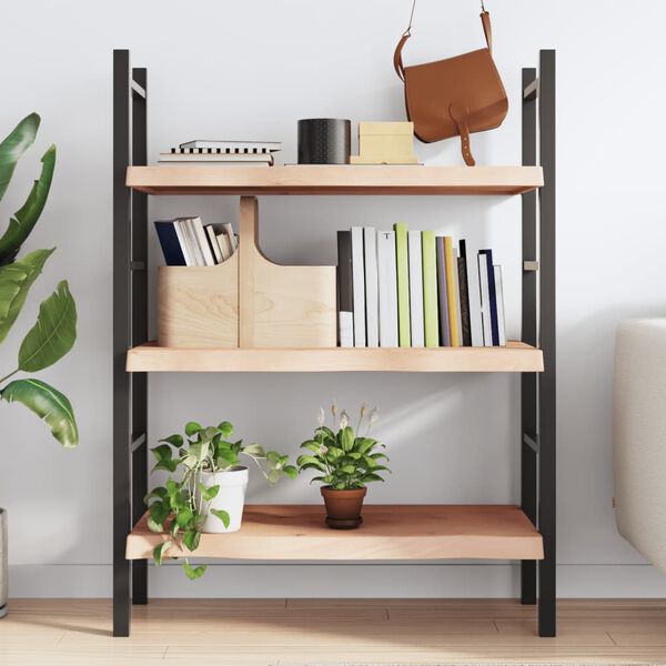 vidaXL seinariiul, 100 x 60 x (2-6) cm, t&ouml;&ouml;tlemata tammepuit